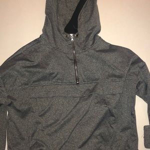 Gray hoodie